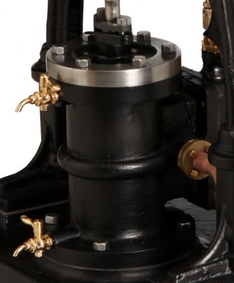 Bockdampfmaschine Sachsenberg 3 Modelldampfmaschine
